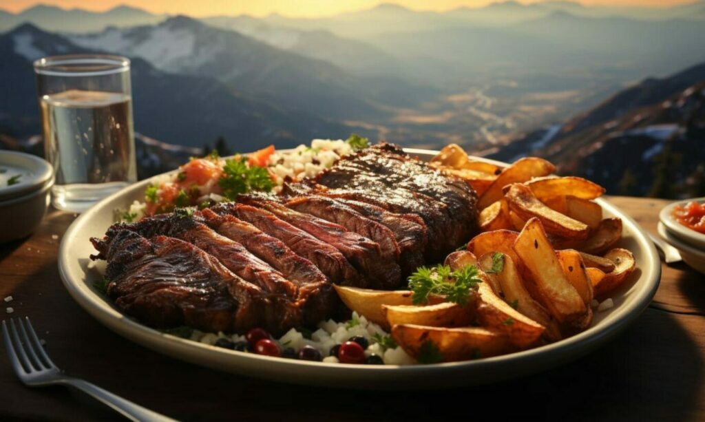 Comida real food auténtica